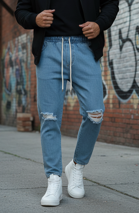 Jeans Sky Breaker Azzurro