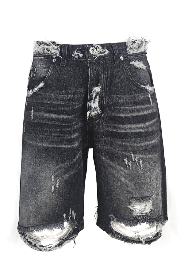 BERMUDA JEANS BLACK CLAW