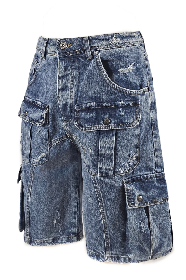 BERMUDA JEANS CARGO WORKER