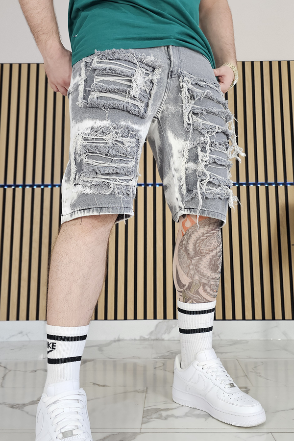 BERMUDA JEANS WHITE WILD