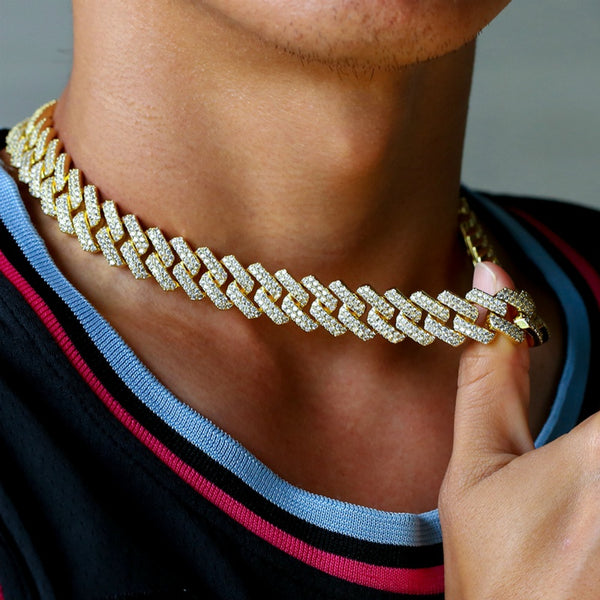 Collana ICEDIAMOND Maglia Cubana