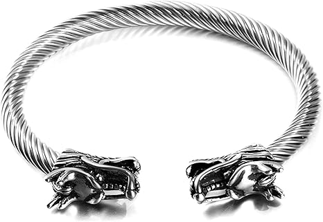 Anello Doppio Drago