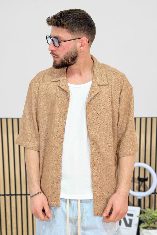 GIACCA CAMICIA TRAFORATA