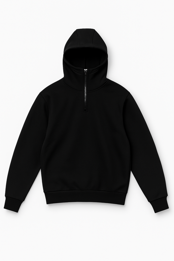 Felpa Mezza Zip