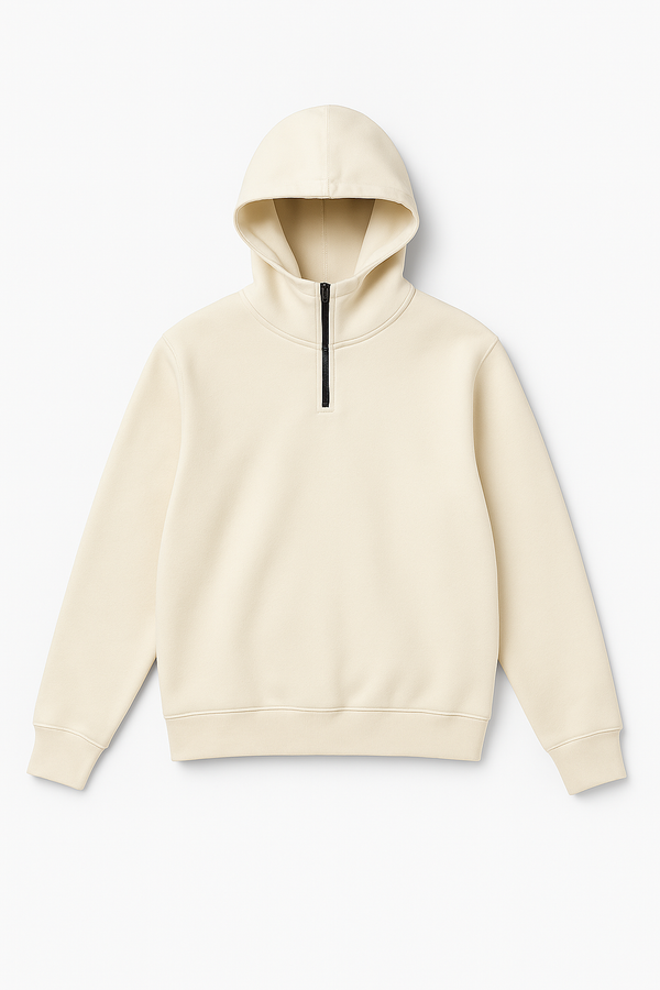 Felpa Mezza Zip