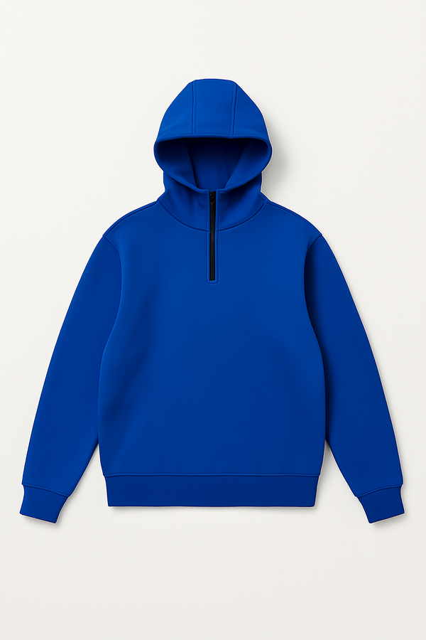 Felpa Mezza Zip