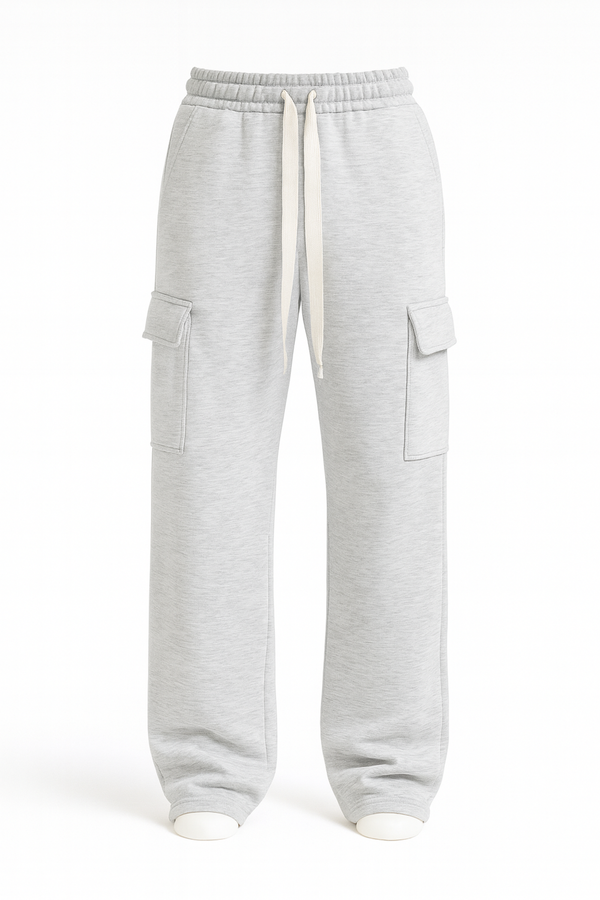 Pantalone Cargo Baggy - Felpato