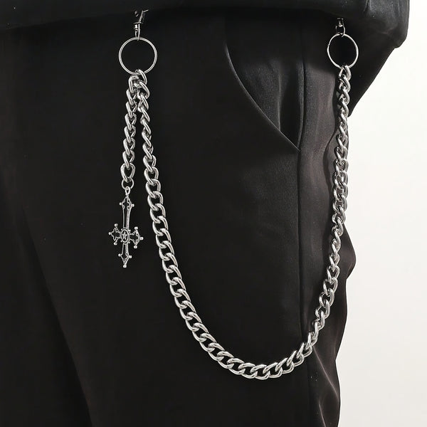 Catena per Jeans Cross Pendant