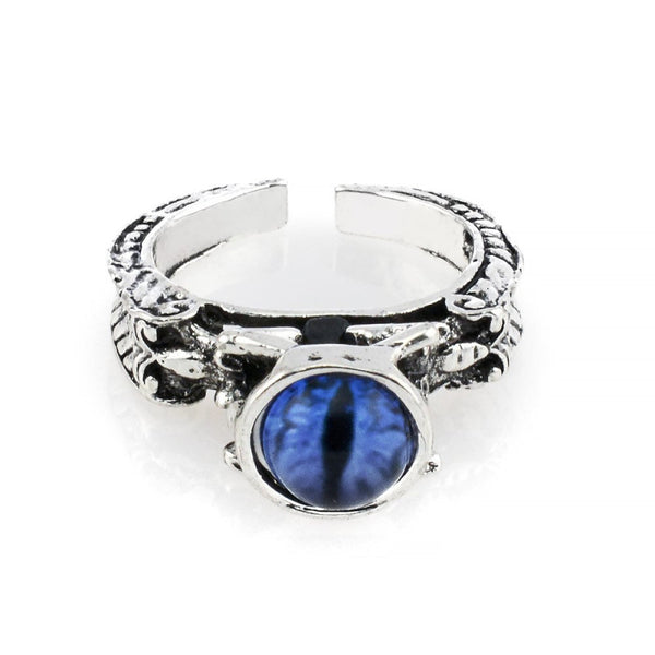 Anello gotico occhio di drago