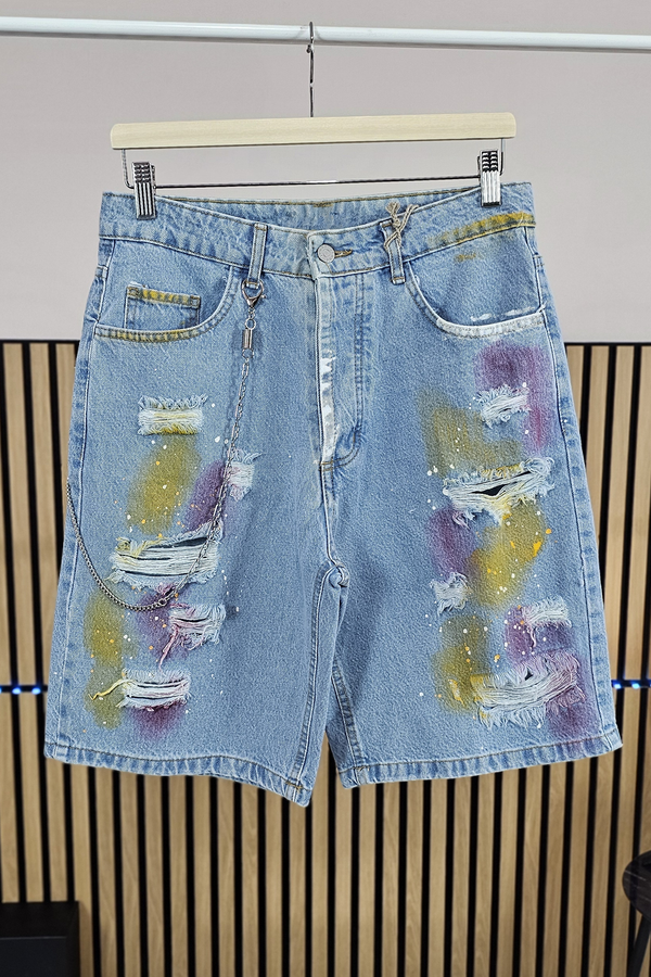 BERMUDA JEANS RAINBOW