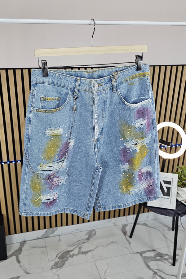 BERMUDA JEANS RAINBOW