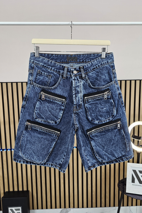 BERMUDA JEANS CARGO COBRA
