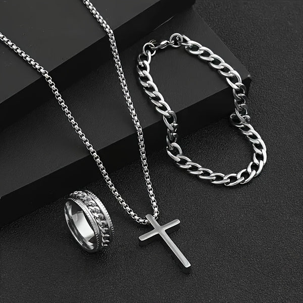 Completo Collana + Bracciale + Anello