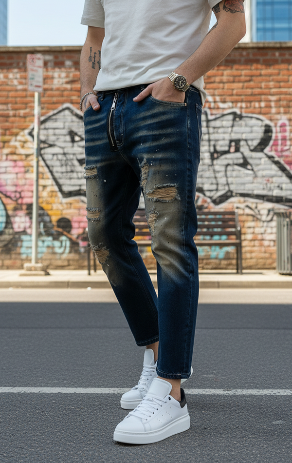 Jeans Bronx Distressed
