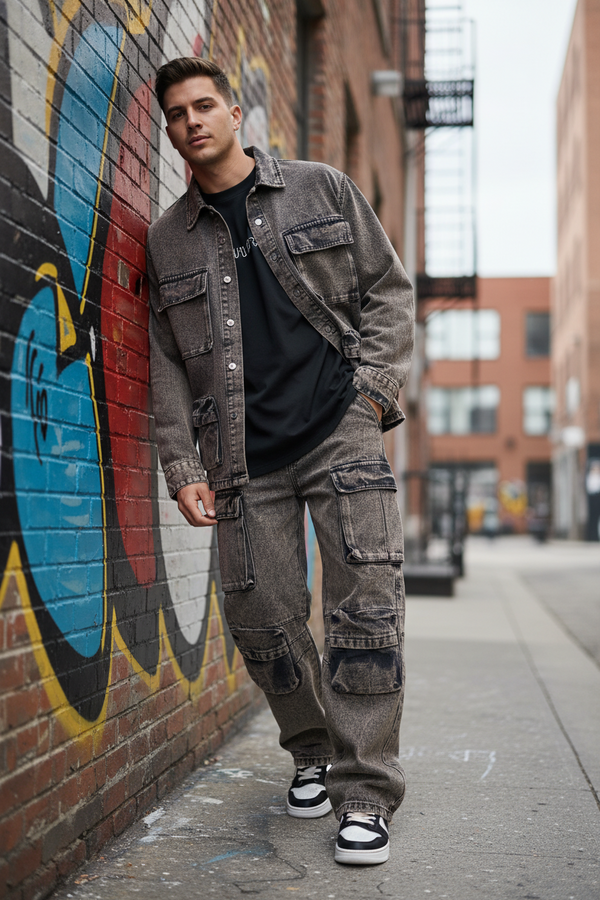 COORDINATO IN JEANS JUKE