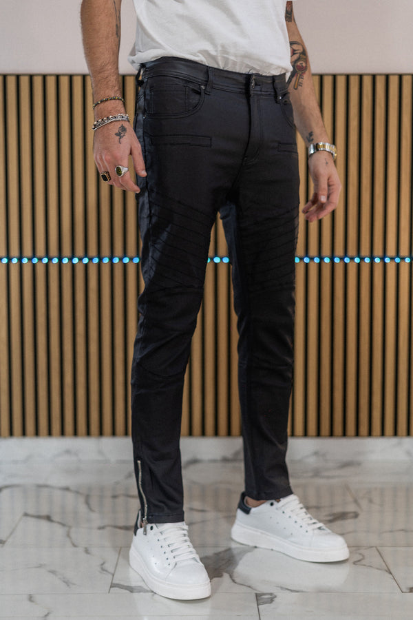 JEANS ONYX BIKER BLACK