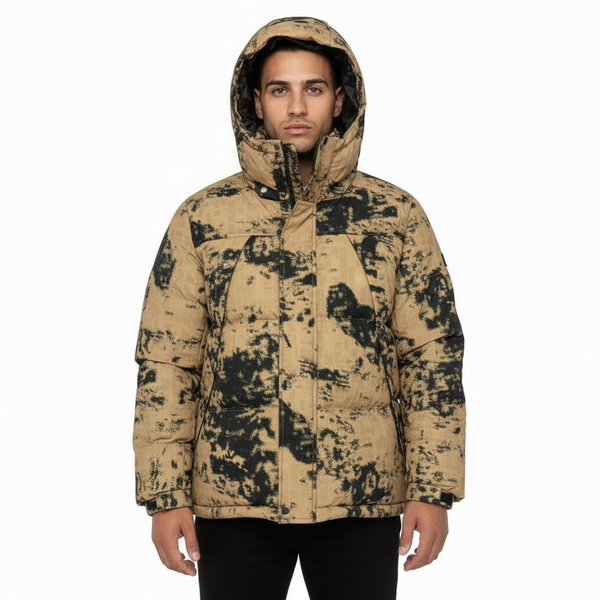 Giubbotto Camouflage Combat - Cappuccio